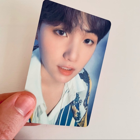 BTS Yoongi Suga Photocard Persona Map of the Soul Version 4 - Picture 4 of 5